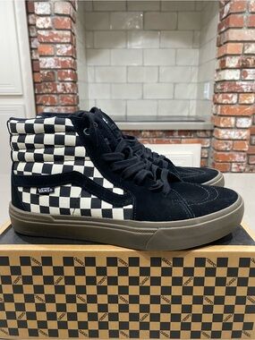 NIB vans checkered bmx skate hi sneaker women's 10 mens 8.5